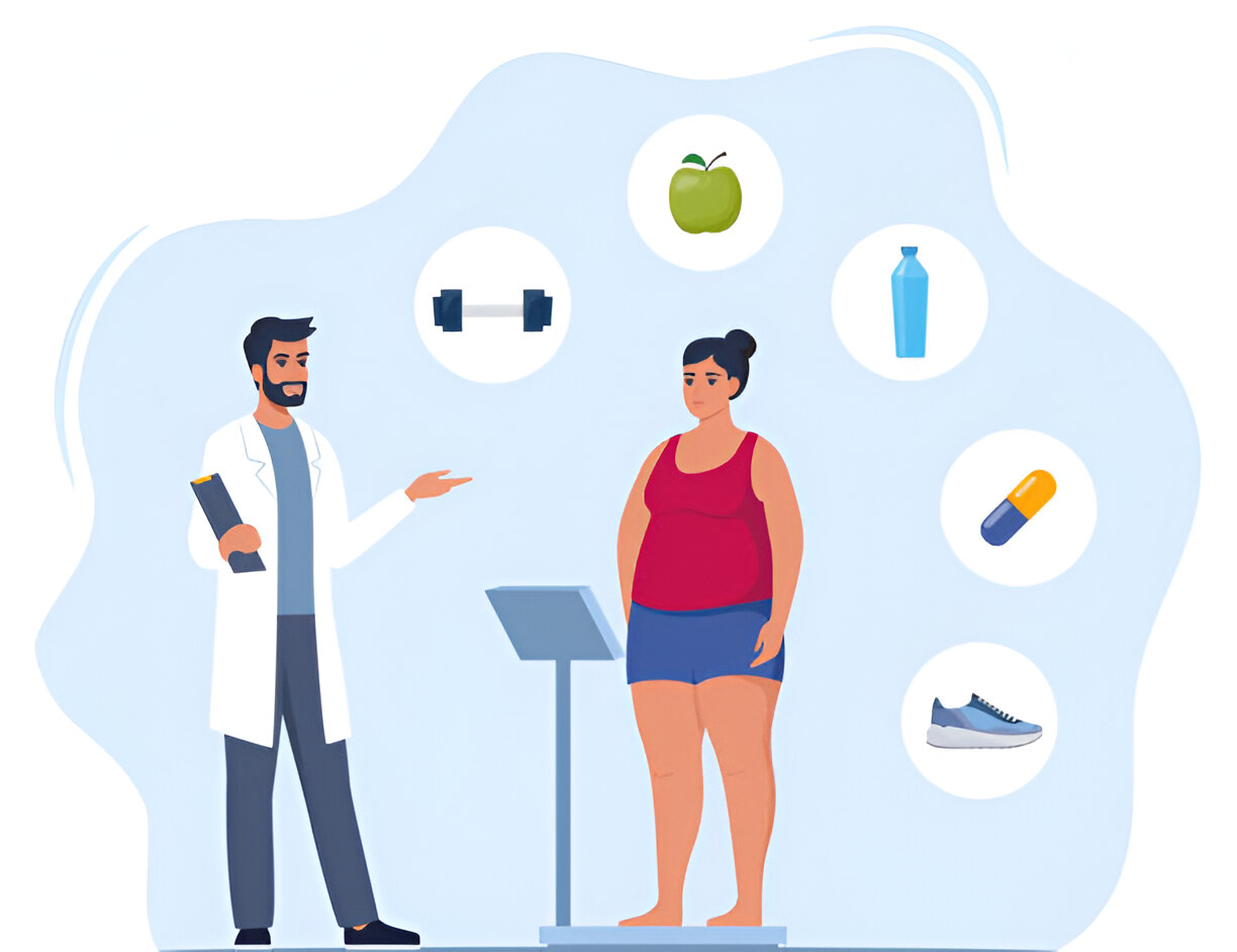 Slimming and Weight Loss Therapy for Obese Patients