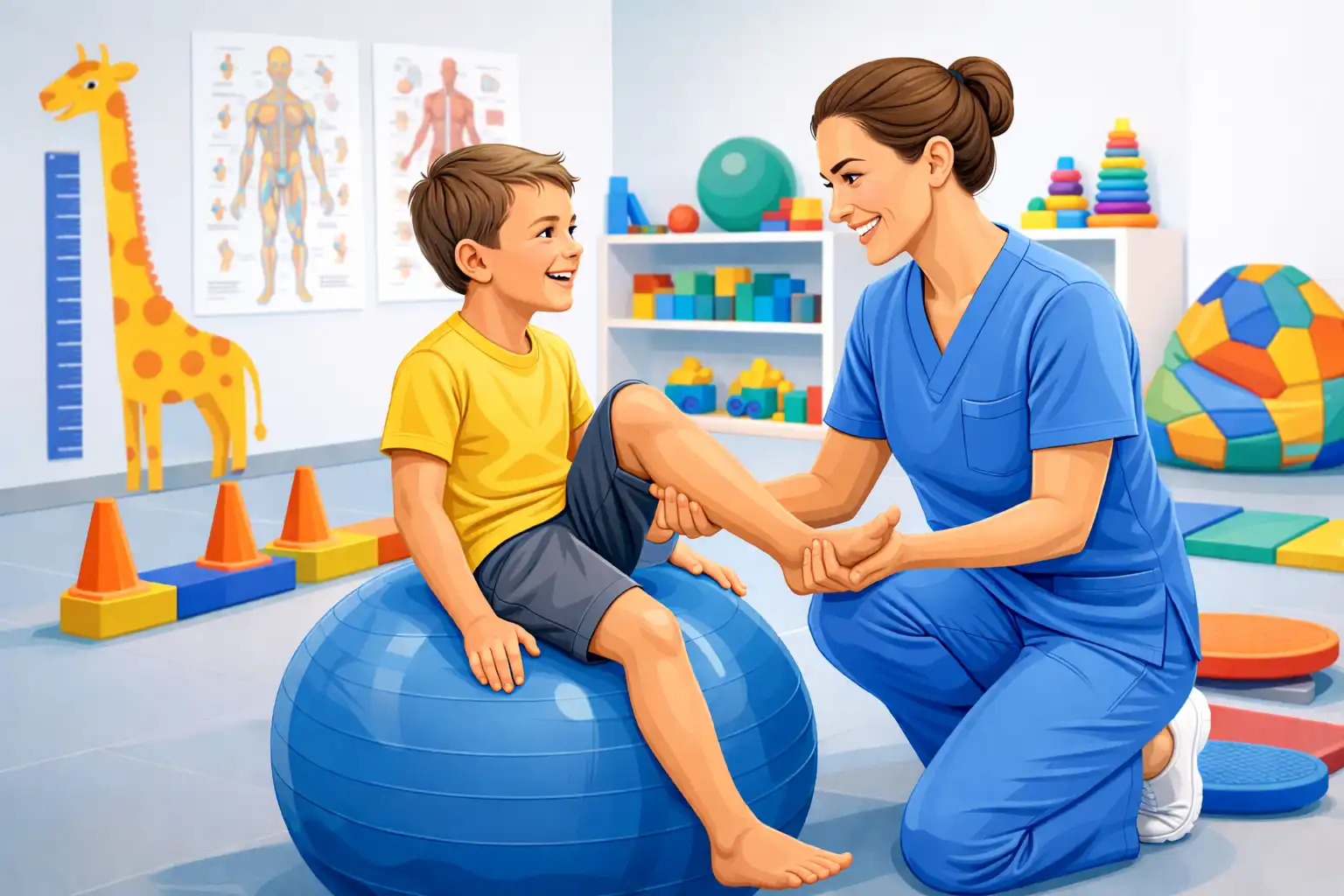 Pediatric physiotherapy